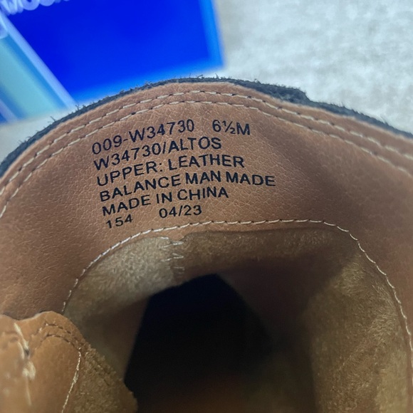 NEW white mountain ankle boot, sz6.5 - Picture 2 of 6